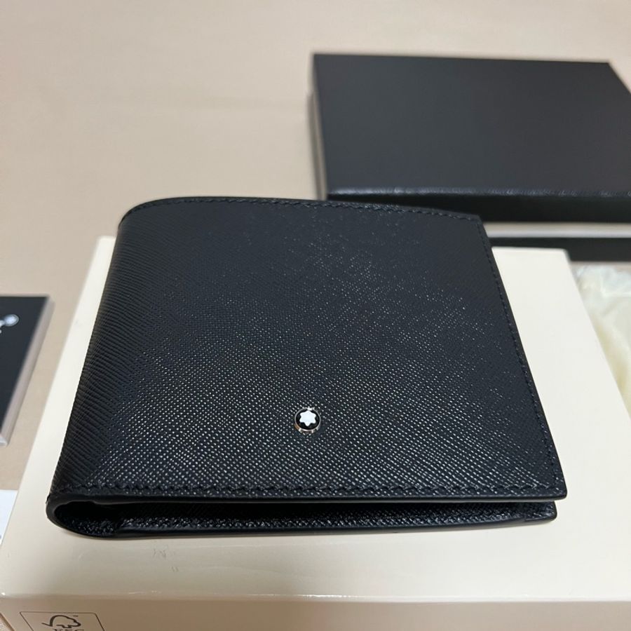 Montblanc 萬寶龍皮夾-黑-0
