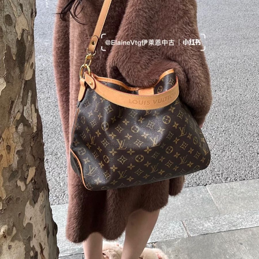 狀況超新❗️ LV Delightful MM 贈送背帶-3