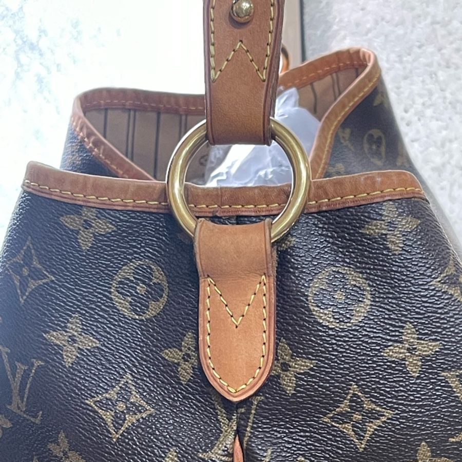 狀況超新❗️ LV Delightful MM 贈送背帶-13