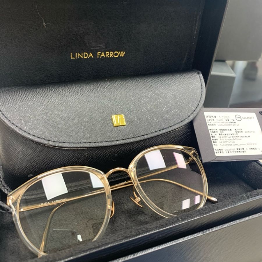 linda farrow光學眼鏡-7