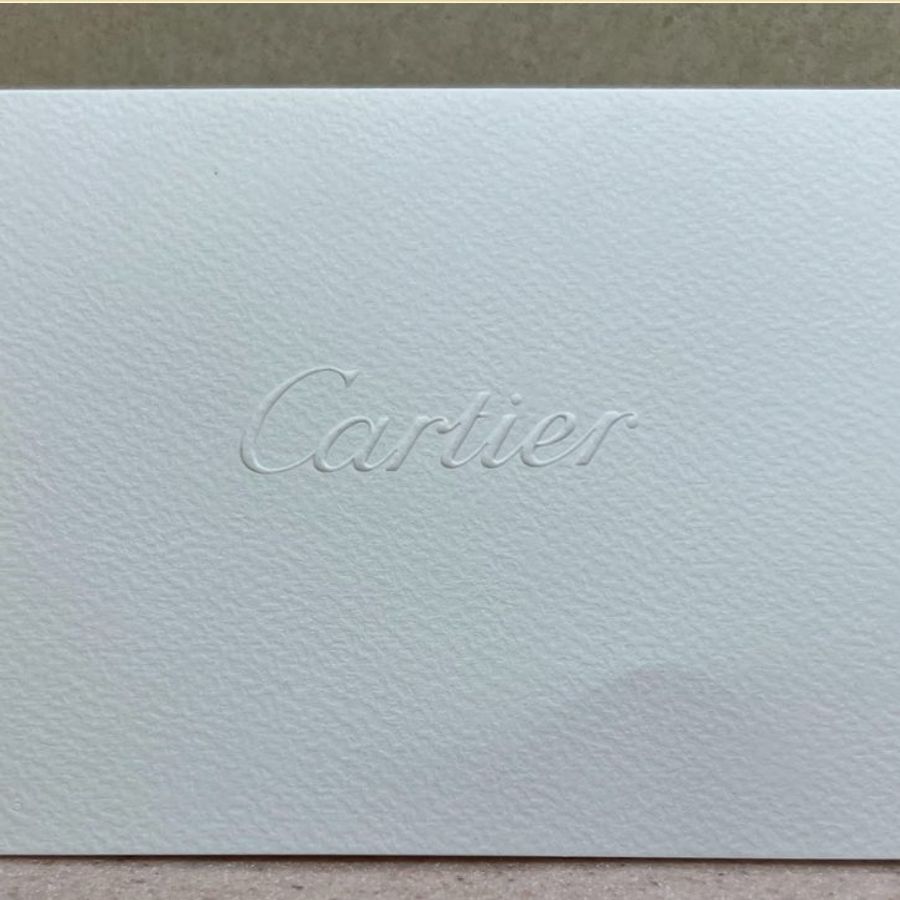 二手9成新Cartier婚戒(戒圍48)經典款1895系列-9