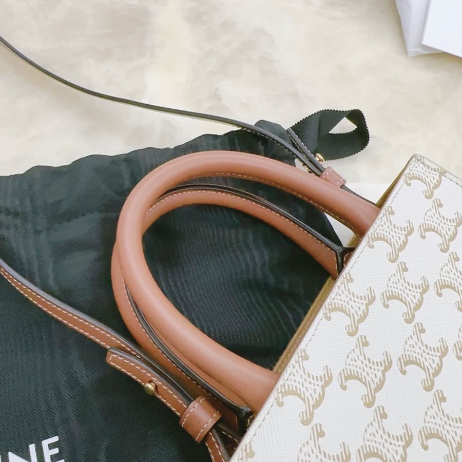 CELINE Triomphe mini手提小包-5