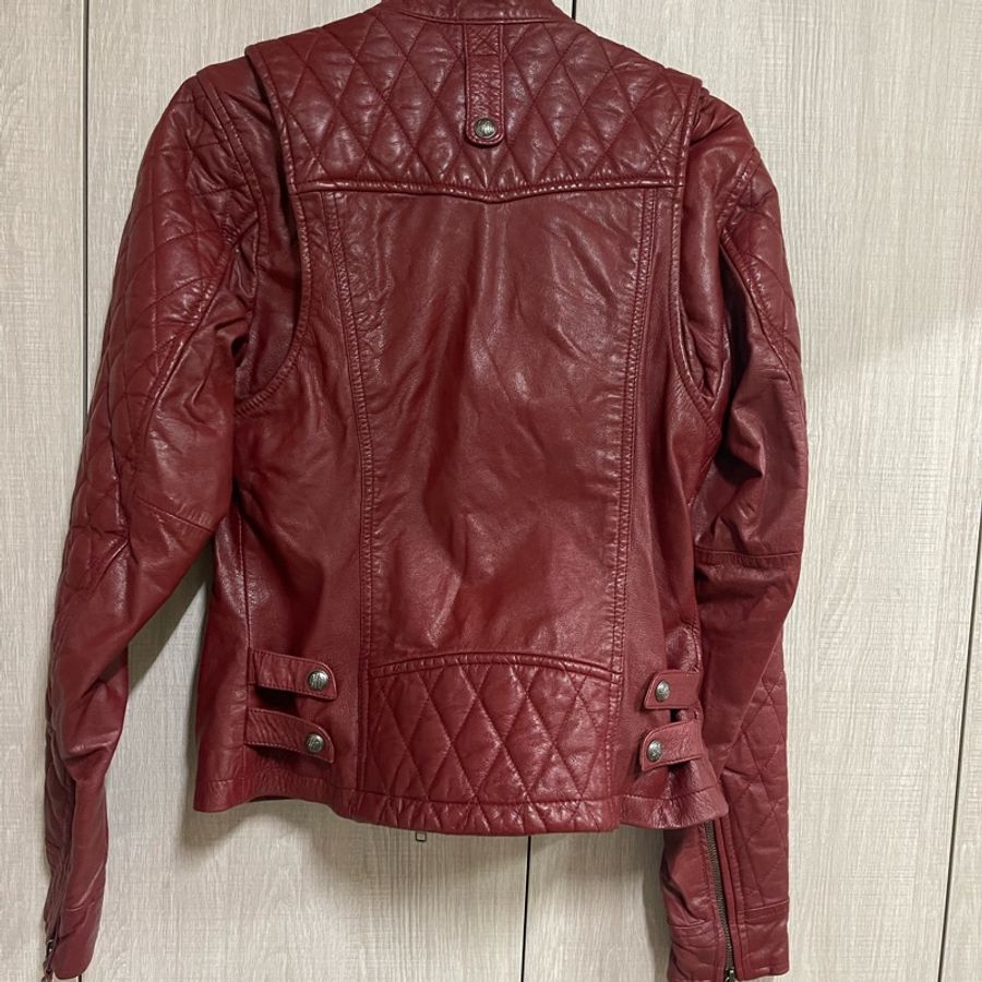 HARLEY-DAVIDSON 哈雷女皮外套 XS 皮衣-6