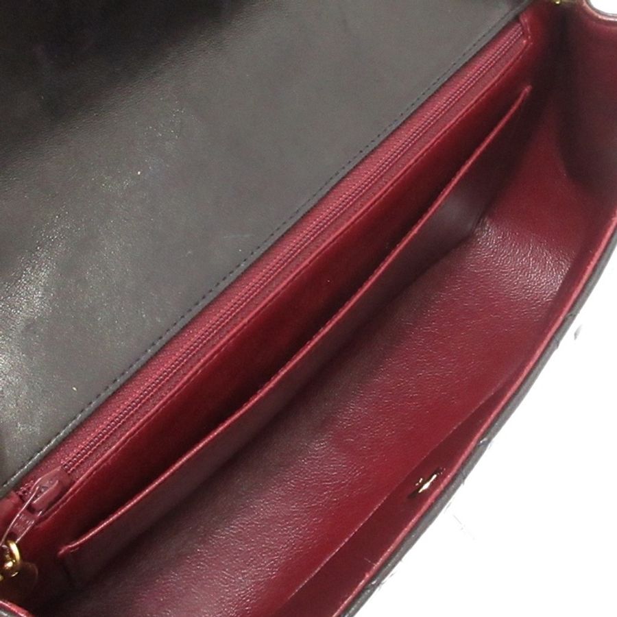 Chanel 香奈兒 Dianna Bag 25 黛妃包 黑金羊 vintage-10