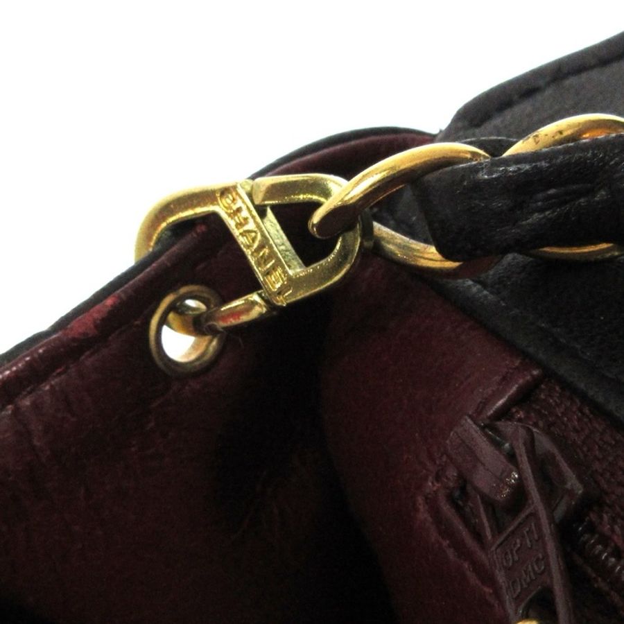 Chanel 香奈兒 Dianna Bag 25 黛妃包 黑金羊 vintage-27