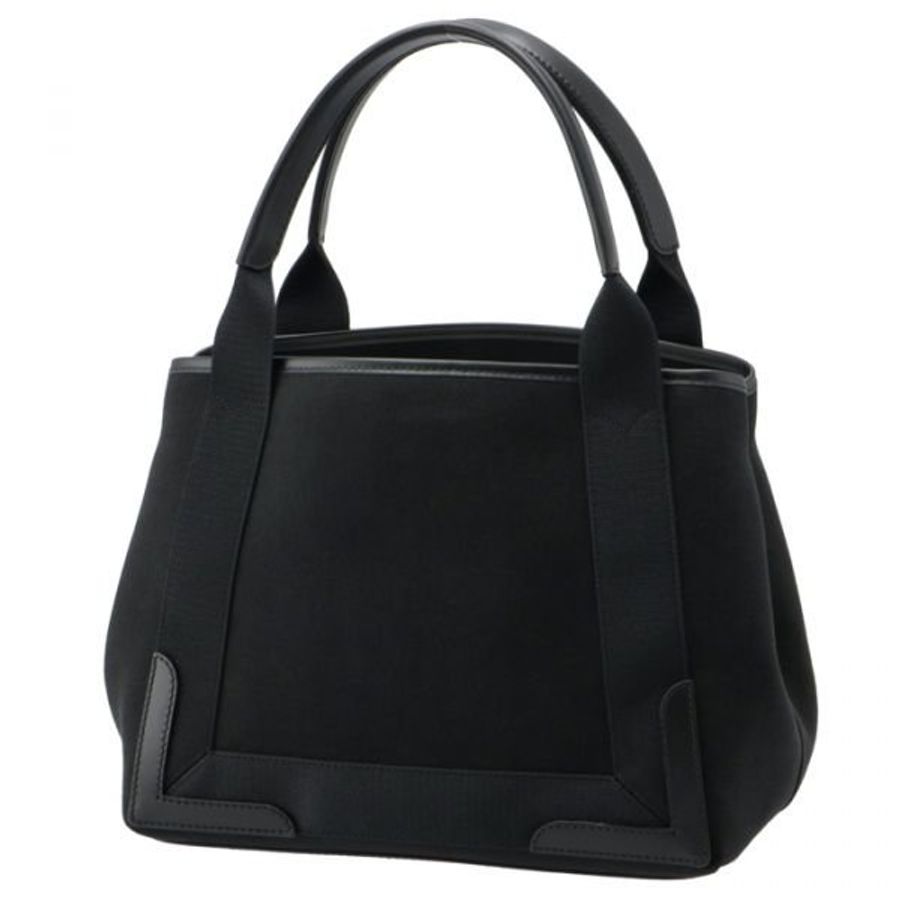 Balenciaga 339933 Navy S 小款帆布手提托特子母包 黑色 《佳節年終特賣》-8