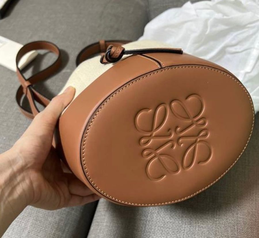 loewe ballon 氣球包cabas帆布水桶包-4