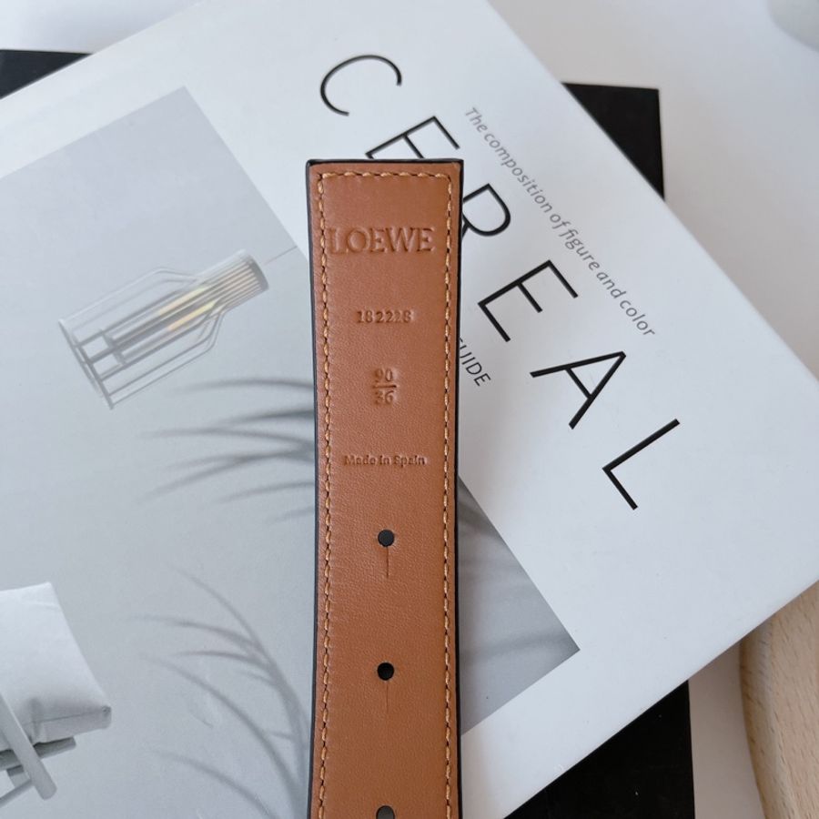 Loewe 品牌logo 腰帶 皮帶-4