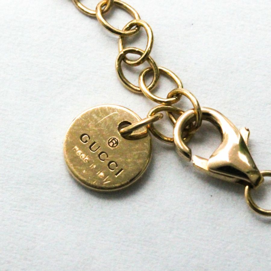 【日本直送】拋光 GUCCI GG Blooms 18K 玫瑰金吊墜項鍊 BF560633-7