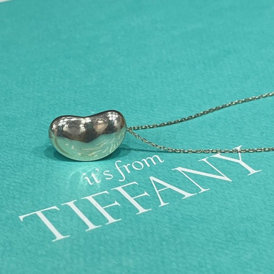 Tiffany&Co. 純銀925 中相思豆項鍊/飾品-2