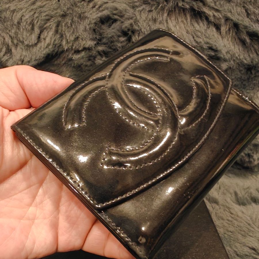 過年大特價出淸，全網最便宜日本帶回vintage 香奈兒短夾，附保卡-4
