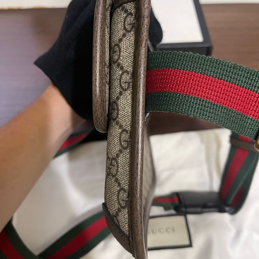 Gucci虎頭腰包(近全新❗️甜甜價出售❗️只有一個喔~)-8