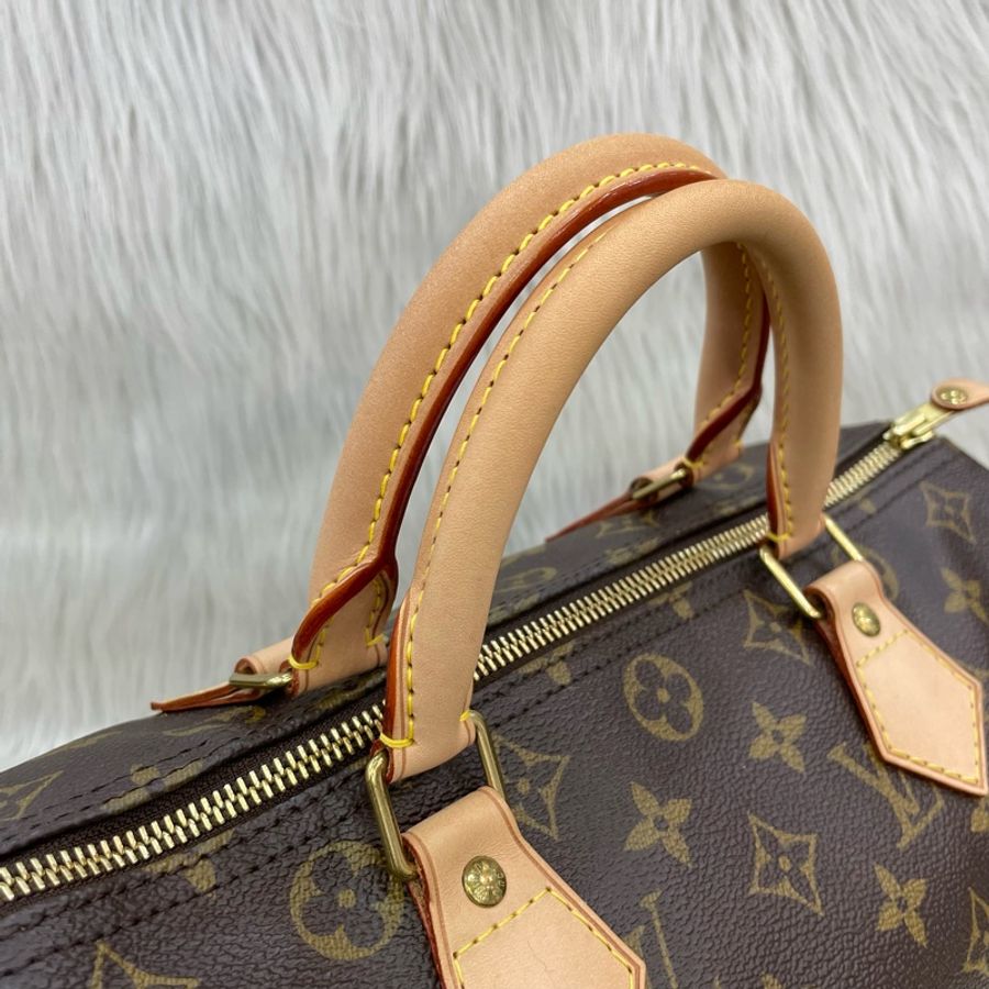 Louis Vuitton M41526 Speedy 30老花波士頓包-9