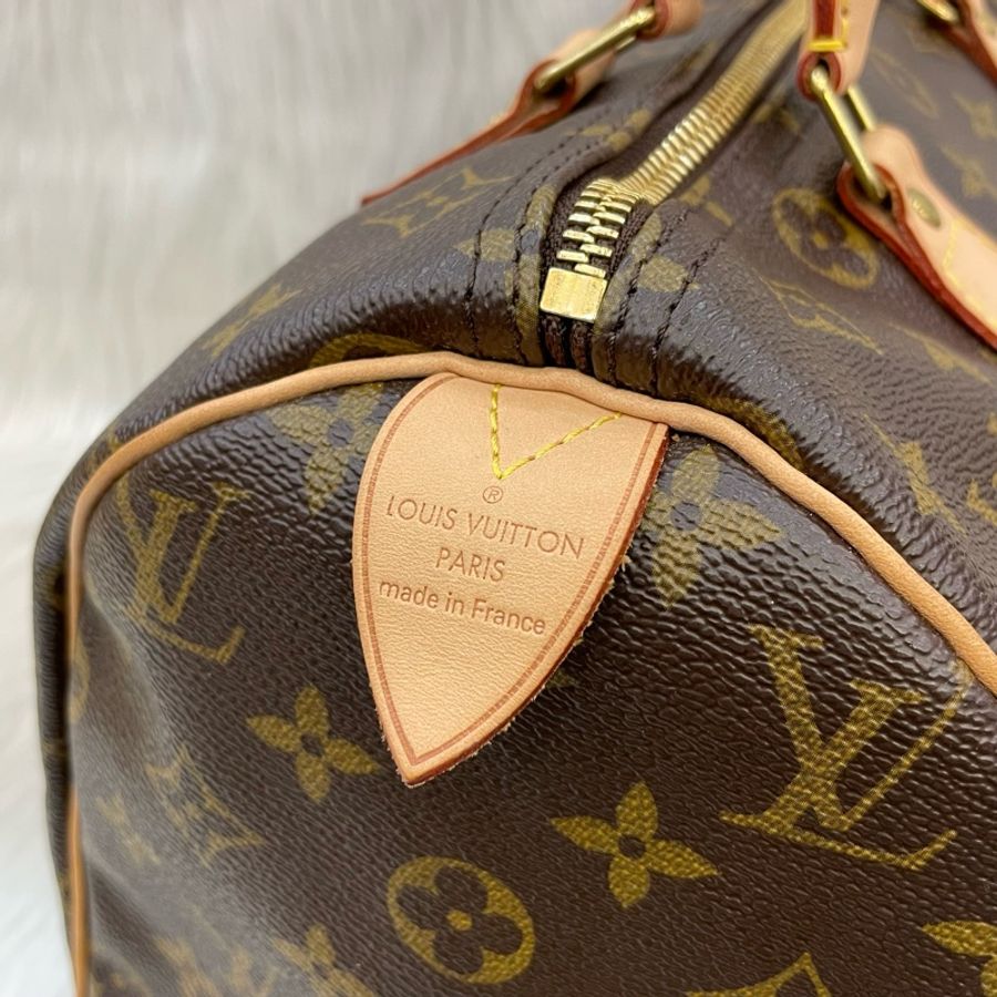 Louis Vuitton M41526 Speedy 30老花波士頓包-11