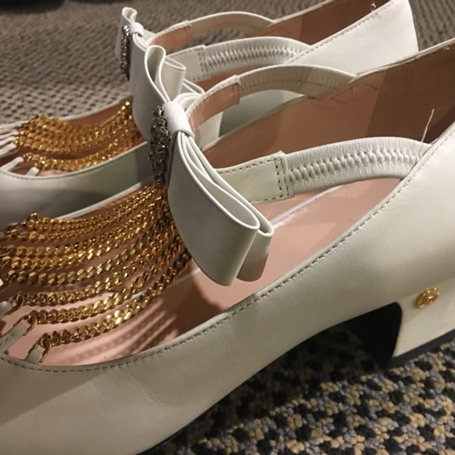 GUCCI 全新  瑪莉珍鞋-5