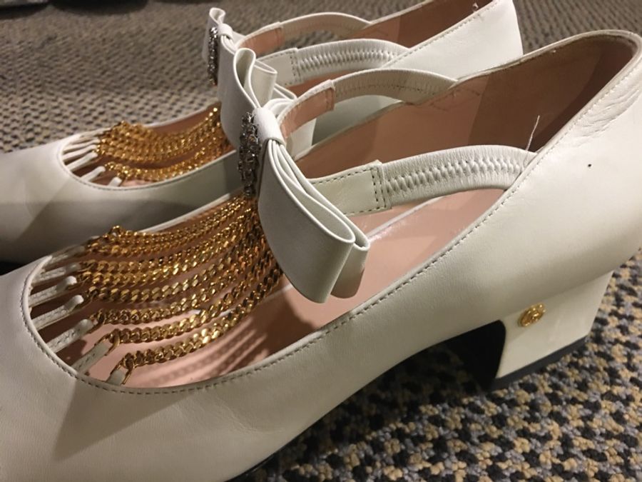 GUCCI 全新  瑪莉珍鞋-10