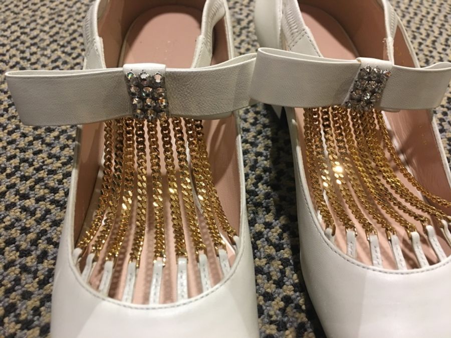 GUCCI 全新  瑪莉珍鞋-11
