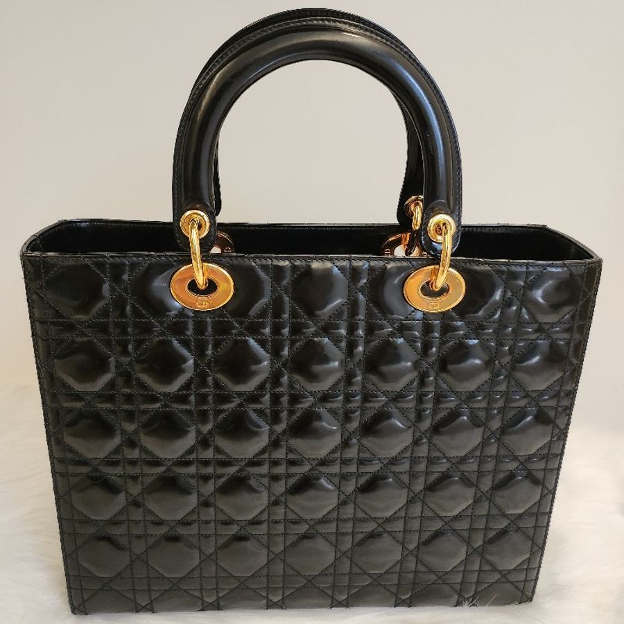 🎀👜曼蒂二手精品🎀👜 Lady dior 跟blackpink Jisoo同款手提包 超好看-1