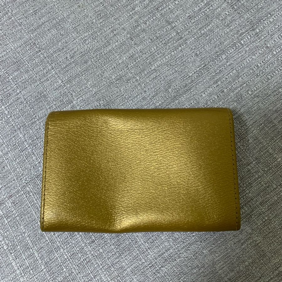Loewe 金色 名片夾-7