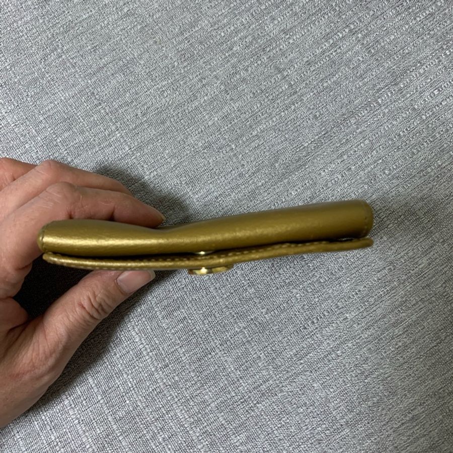 Loewe 金色 名片夾-8