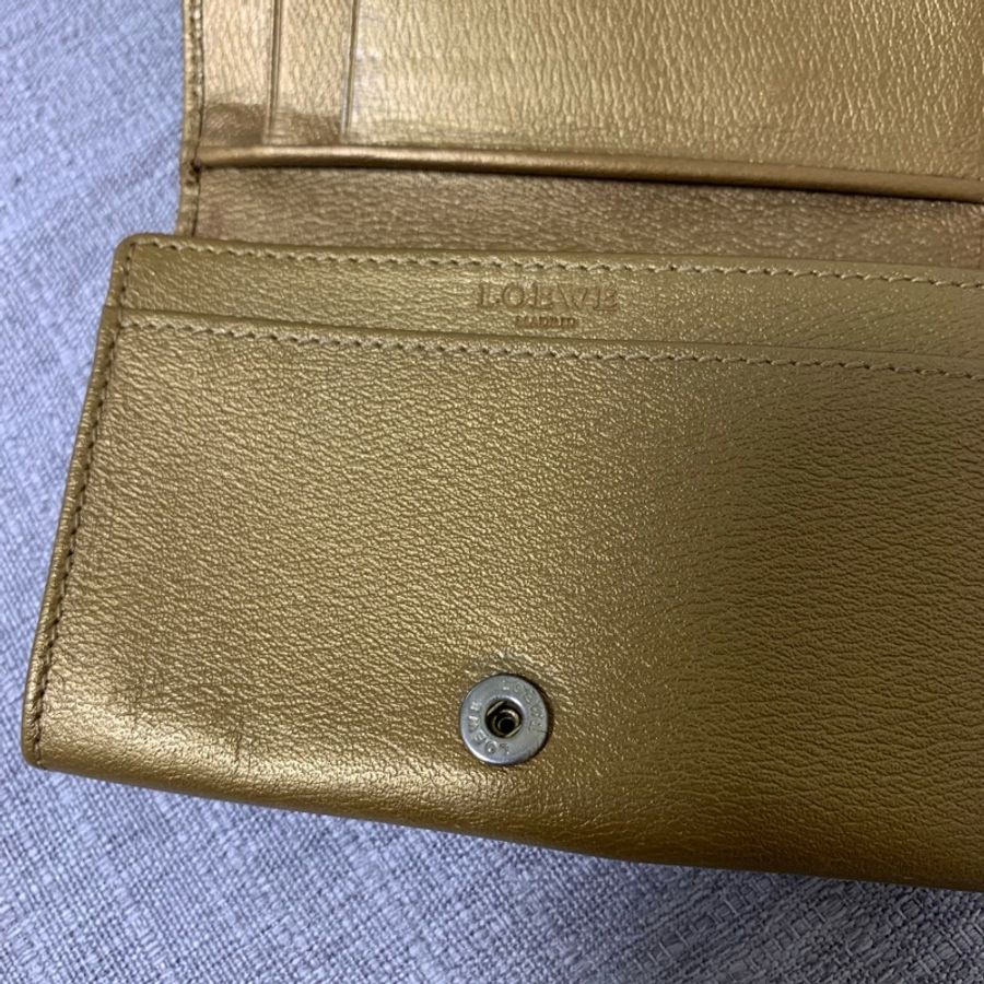 Loewe 金色 名片夾-11