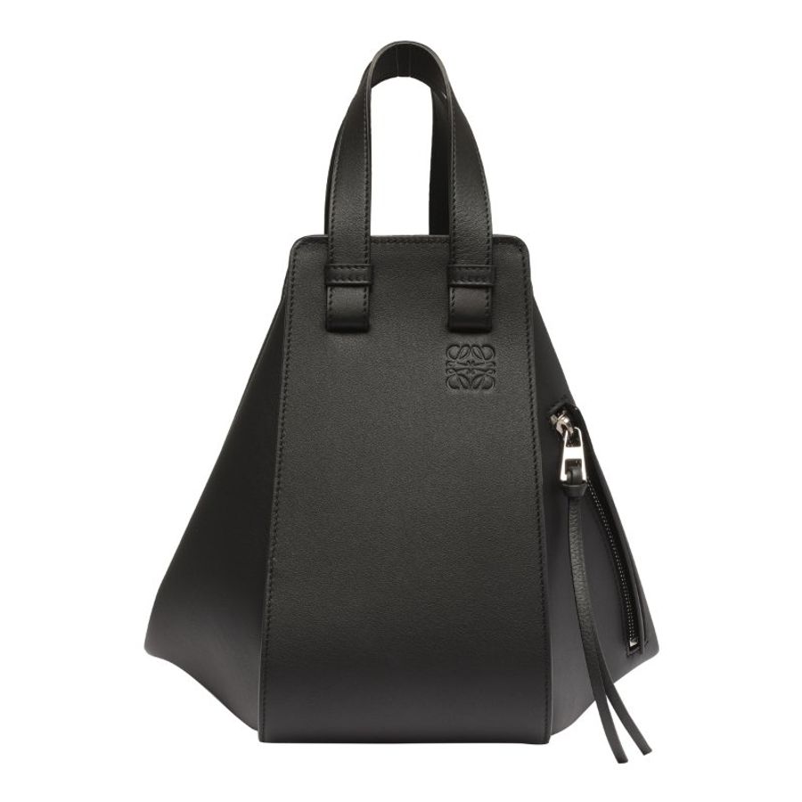 Loewe Hammock 吊床包經典小牛皮小型手袋 黑色《佳節年終折扣》-7
