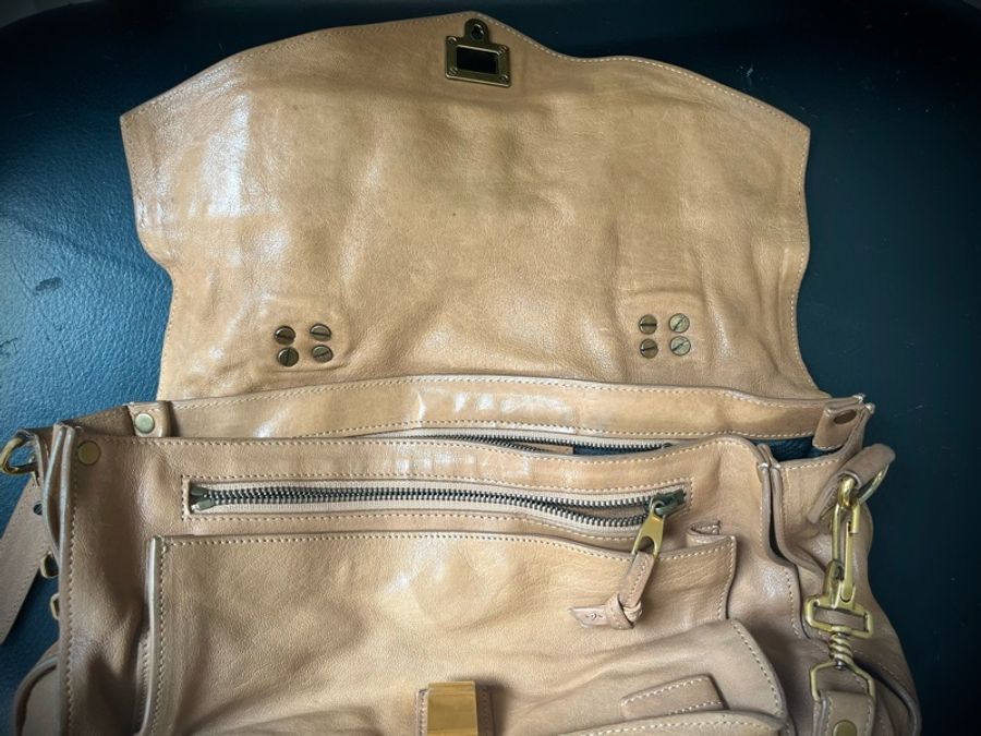PS1 medium bag 經典駝色-19