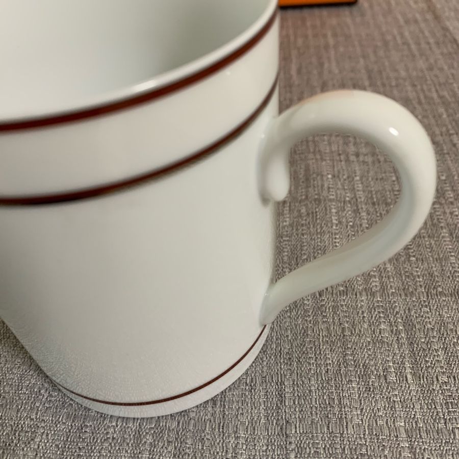Hermes 馬克杯 紅色-7