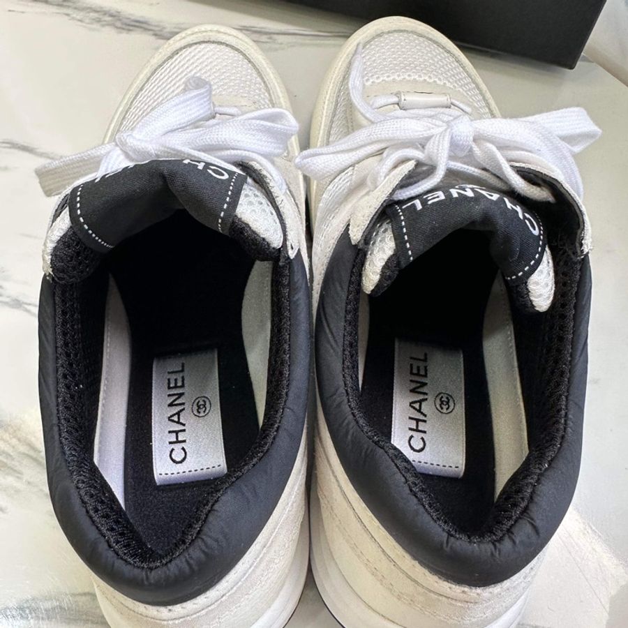 Chanel 熊貓鞋黃金尺寸38號 全台灣沒幾雙38號台灣購證大全配🇹🇼 此金額已含刷卡分期手續費 可直接下單-14
