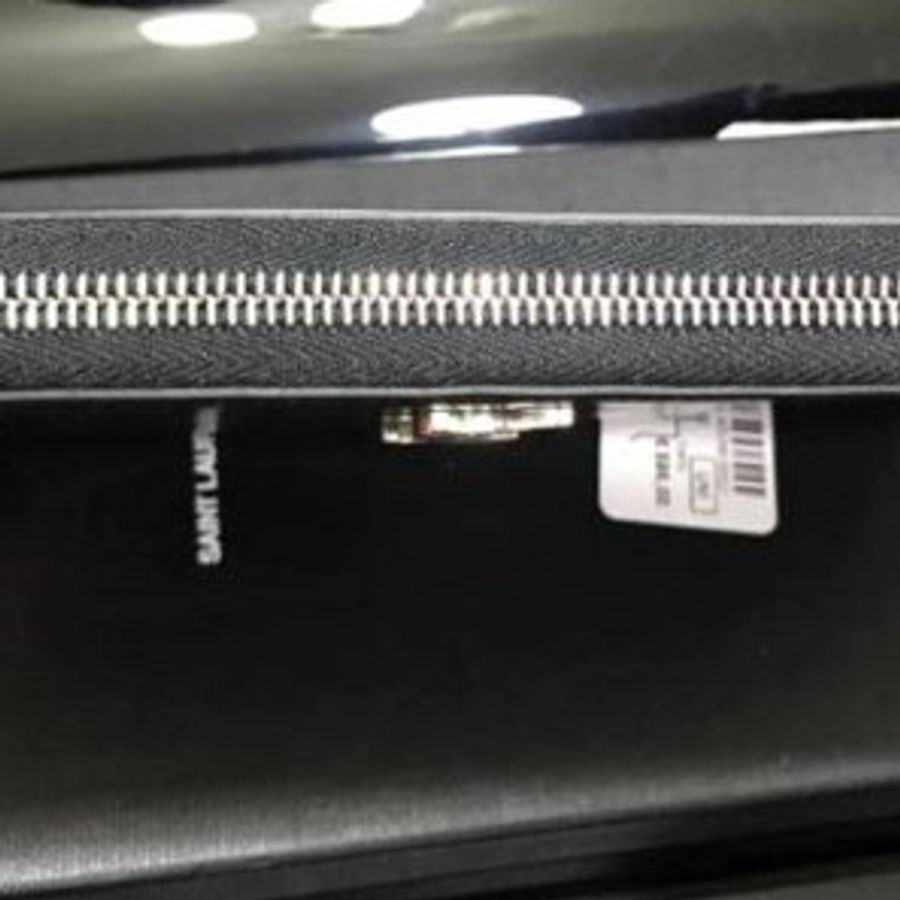 Saint Laurent 529899 經典 Cassandre YSL 滑面小牛皮拉鍊特大款長夾-5