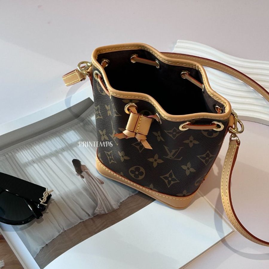 ⚠️待補貨|LOUIS VUITTON|Nano Noe迷你小水桶 老花-4