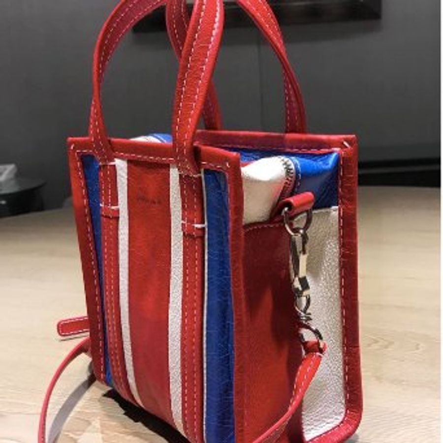 Balenciaga 巴黎世家 Bazar XXS 自然皺褶小羊皮 2用購物包《促銷出清最低折扣》-7