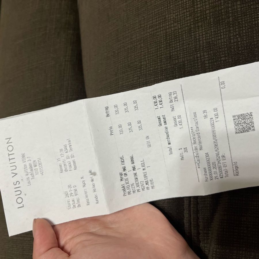 LV 黑色男夾 100%全新未使用過-5