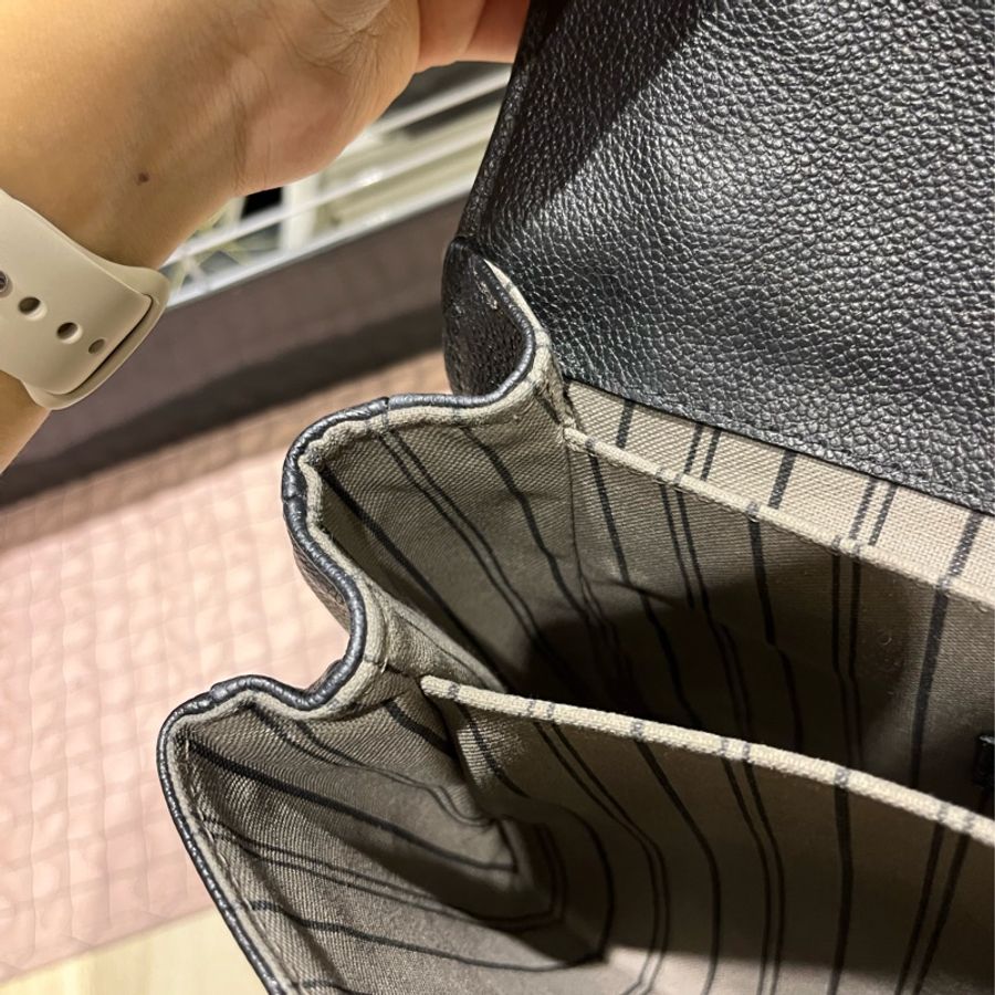 [斑比暴衝💕］內文優惠價‼️Louis Vuitton 路易威登 牛皮郵差包 壓花老花 郵差包-29