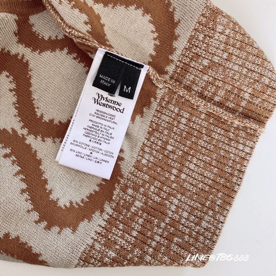 Vivienne Westwood Squiggle Vest 土星刺繡背心-7