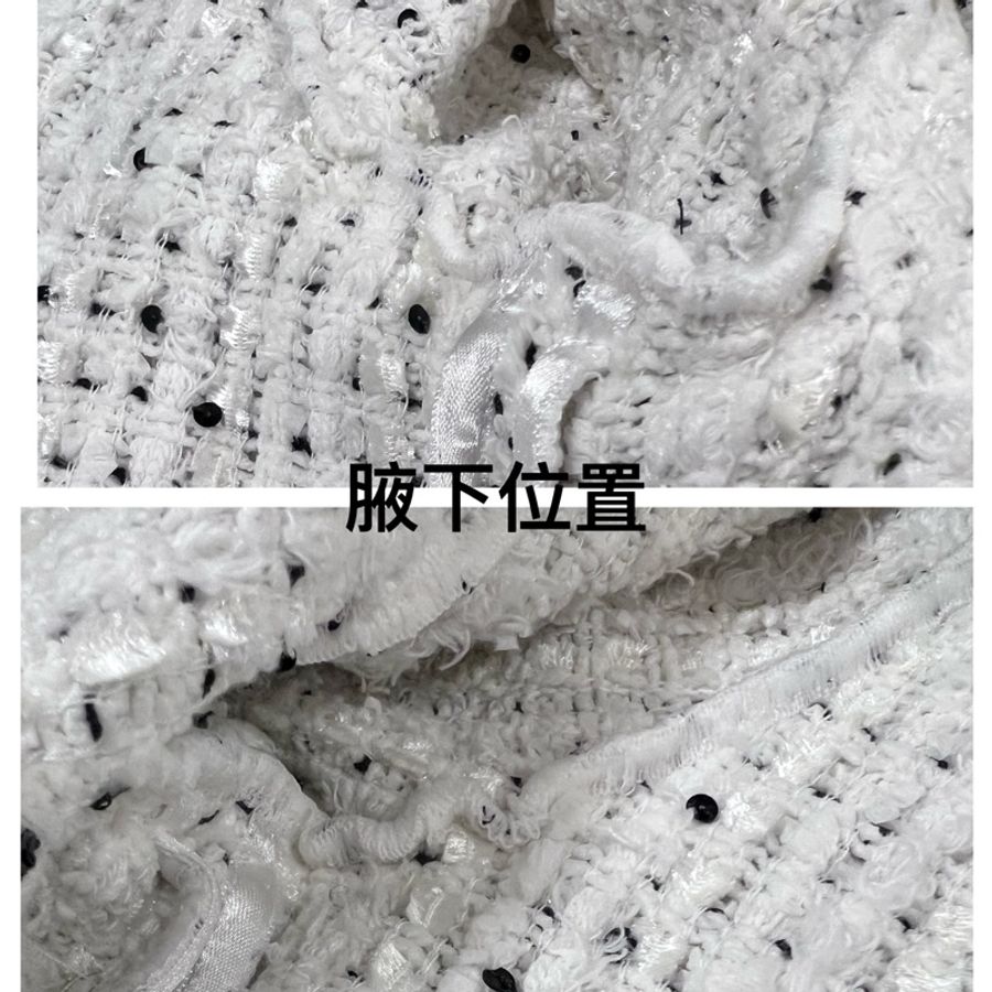 🍒CHANEL 蝴蝶結毛呢外套size:46 /2F230614-1-7