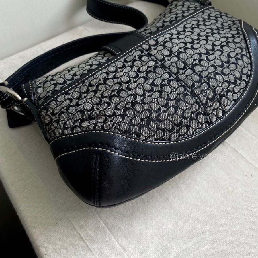 保留中 J’aime Vintage | Coach Vintage Soho Bag - Small 老花腋下包 2007年製-4