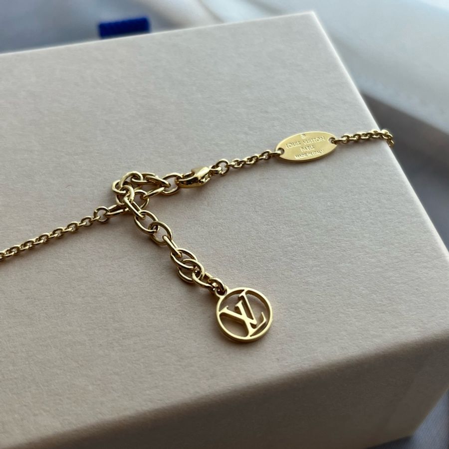Louis Vuitton LV項鍊 V型項鍊-3