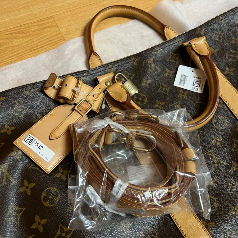 路易威登 Louis Vuitton Keepall Bandoulière 60 旅行包 旅行袋 老花 典藏款-1