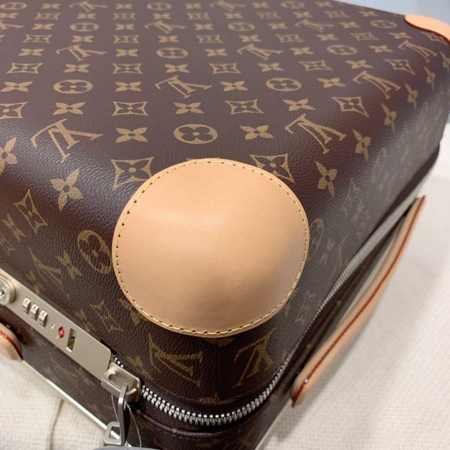 Louis Vuitton LV 字紋 Horizon 55 四輪 手提行李箱/登機箱-8