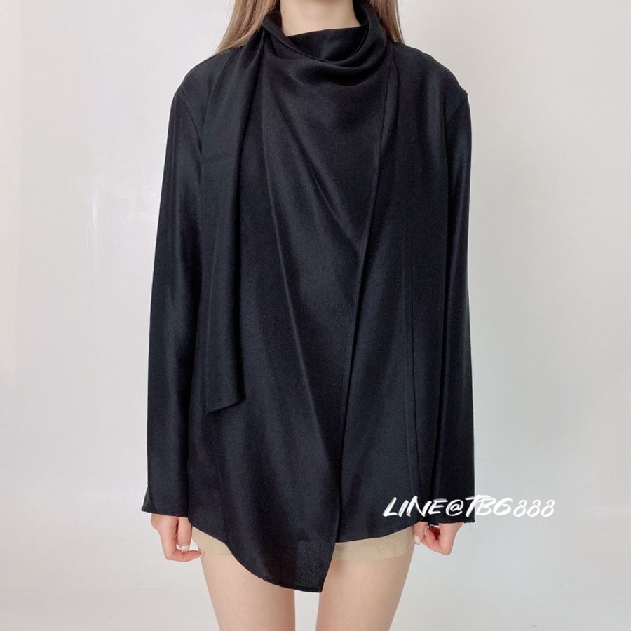 BARBARA CASASOLA 雪紡層次上衣-0