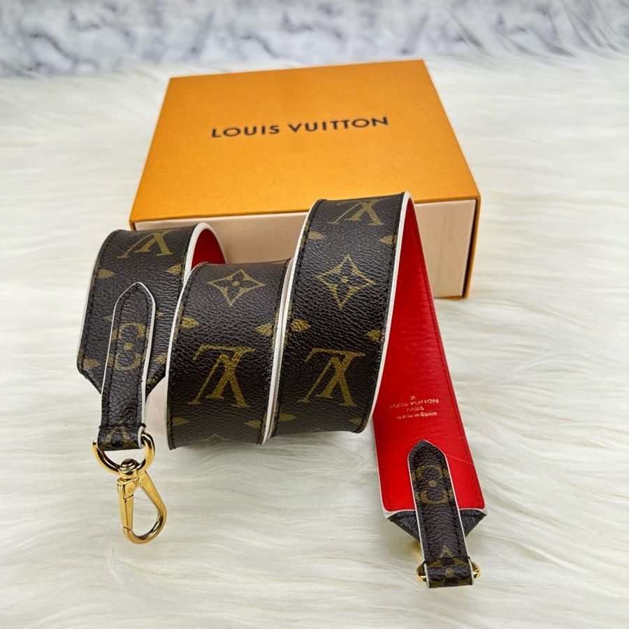 LV MONOGRAM 肩帶 背帶(紅色)-1