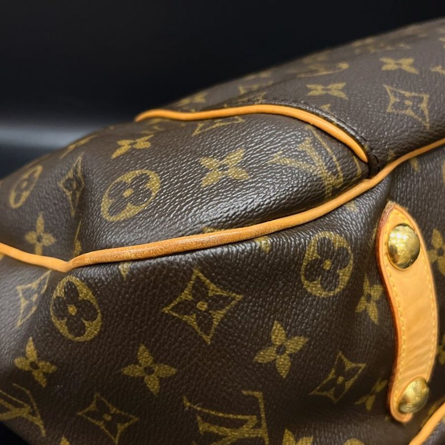Louis Vuitton LV 字紋南瓜肩背包-4