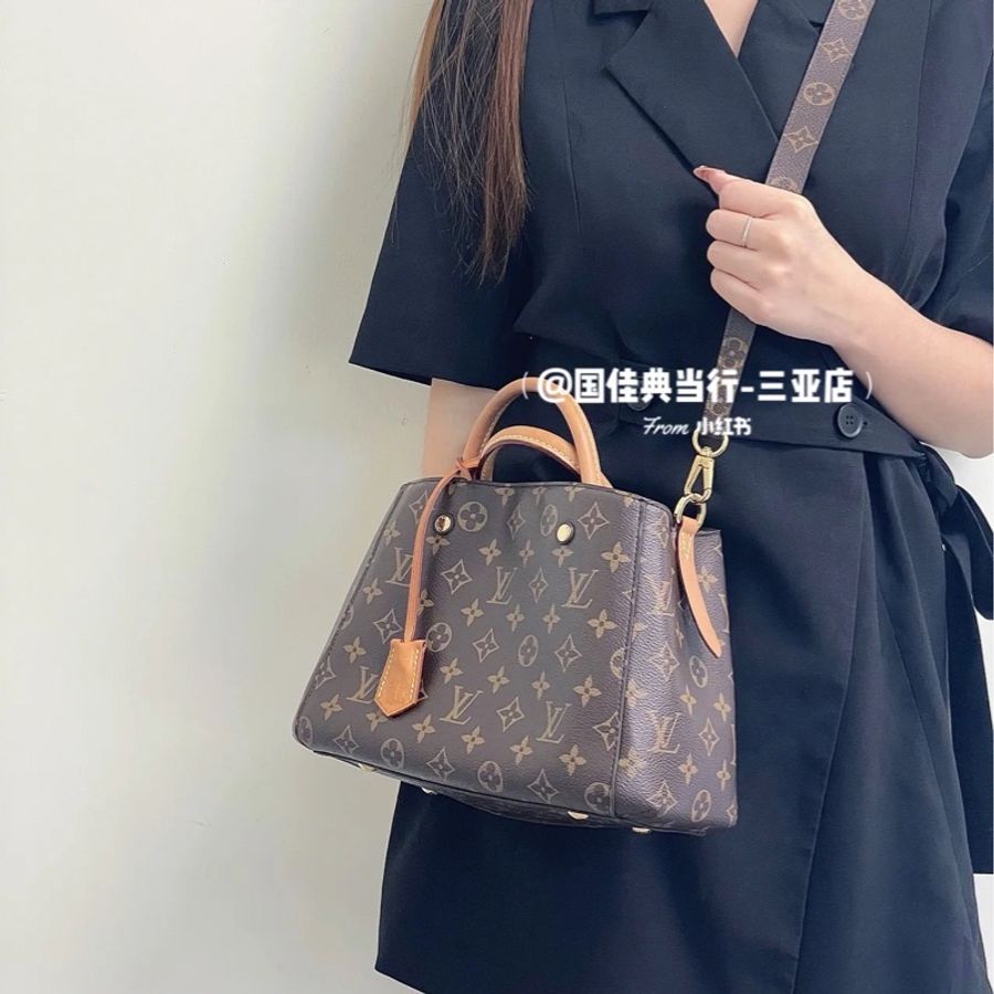 Louis Vuitton 路易威登 M41055 經典MONTAIGNE BB #蒙田包 / #斜背包 / #肩背包-3