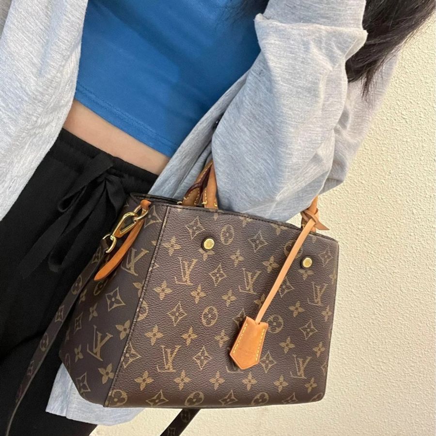 Louis Vuitton 路易威登 M41055 經典MONTAIGNE BB #蒙田包 / #斜背包 / #肩背包-5