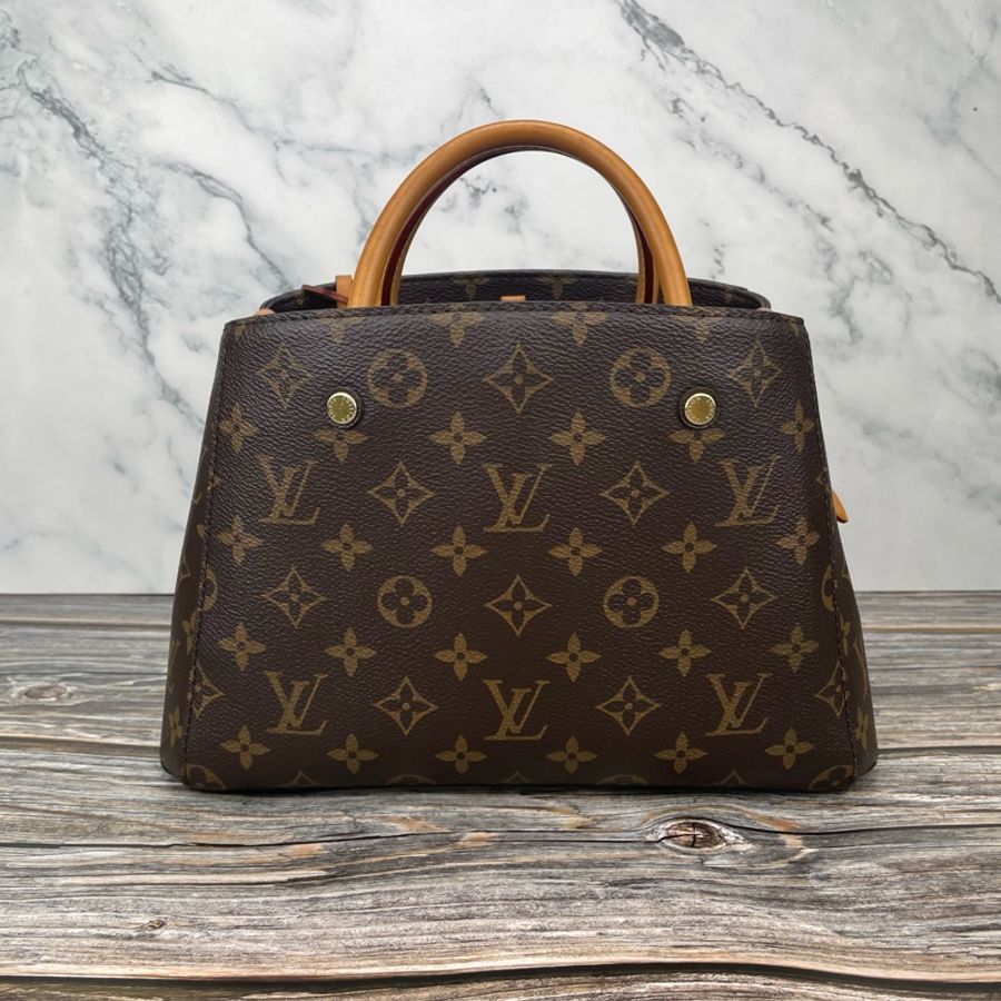 Louis Vuitton 路易威登 M41055 經典MONTAIGNE BB #蒙田包 / #斜背包 / #肩背包-8
