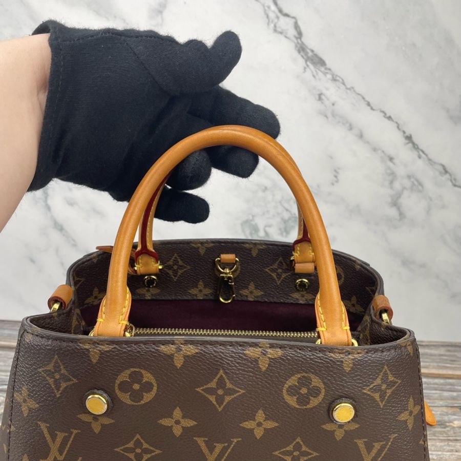 Louis Vuitton 路易威登 M41055 經典MONTAIGNE BB #蒙田包 / #斜背包 / #肩背包-16