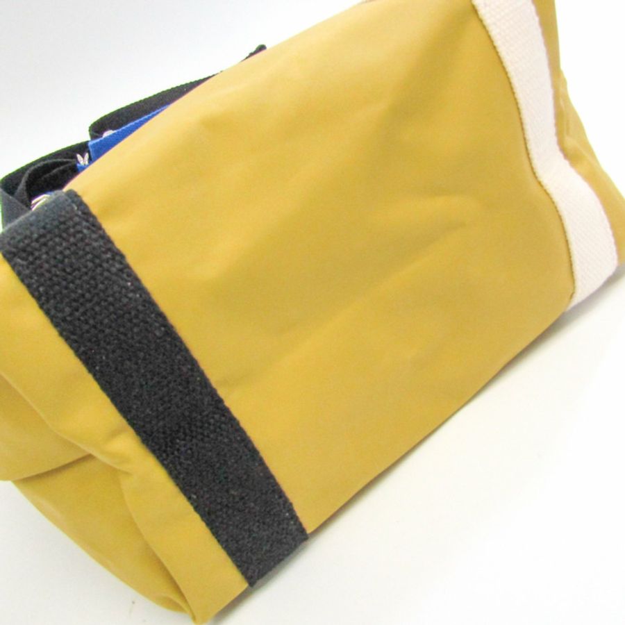 【日本直送】Longchamp Le Pliage 10203HCC452 Replay S 女士聚酰胺帆布手提包黃色-4
