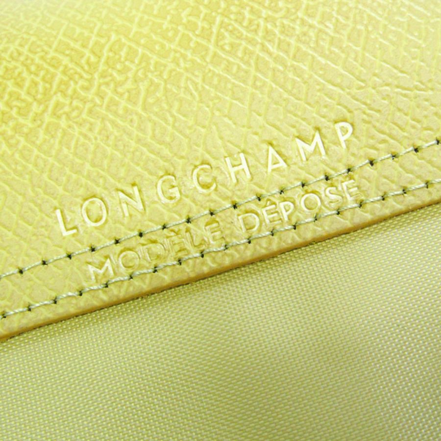 【日本直送】Longchamp Le Pliage 10203HCC452 Replay S 女士聚酰胺帆布手提包黃色-8