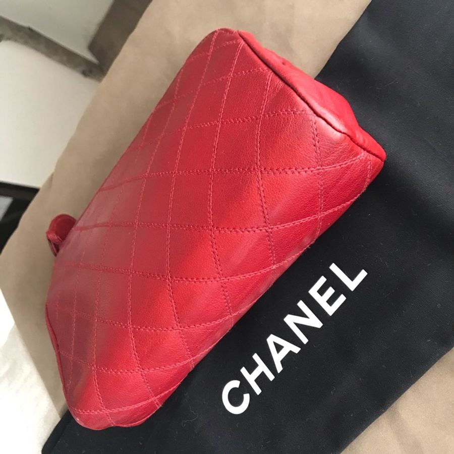Chanel香奈兒小包💝手拿包/化妝/盥洗包/肩/斜背包💝正品💝良好💝vintage💝➕贈鏈斜背升級最🔥WOC-13